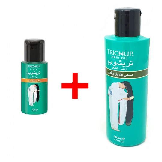 Pack champu Crecimiento Capilar 200mL + Aceite Anticaída 100mL Trichup perfumes-arabia