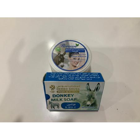 Pack Jabón + crema de leche burra