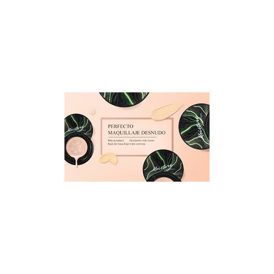 CC Cream Moisture Cushion | Tonos 1, 2 y 3 – Hidratación y Cobertura Natural-Perfumes-Arabia.com