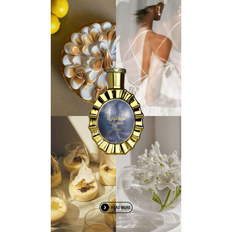 Victoria de Lattafa – Dulzura Cítrica con Toques Florales y Vainilla.Perfumes-Arabia.com
