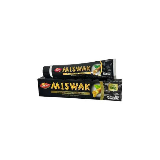 Pasta Dental Miswak con Carbón Activo | Perfumes Arabia