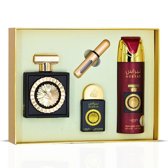 Nebras Gift Set Lattafa | Estuche de Perfumes Árabe – Perfumes Arabia