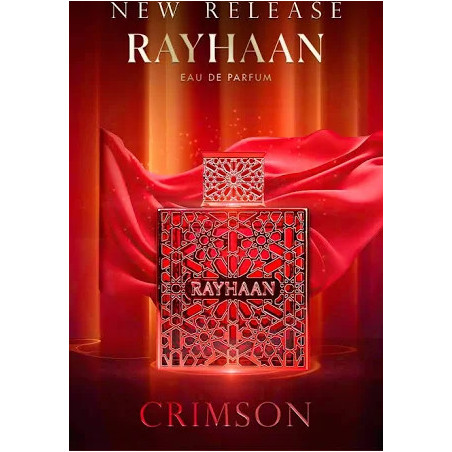 Rayhaan Crimson Lattafa – Especiado & Ambarado Unisex