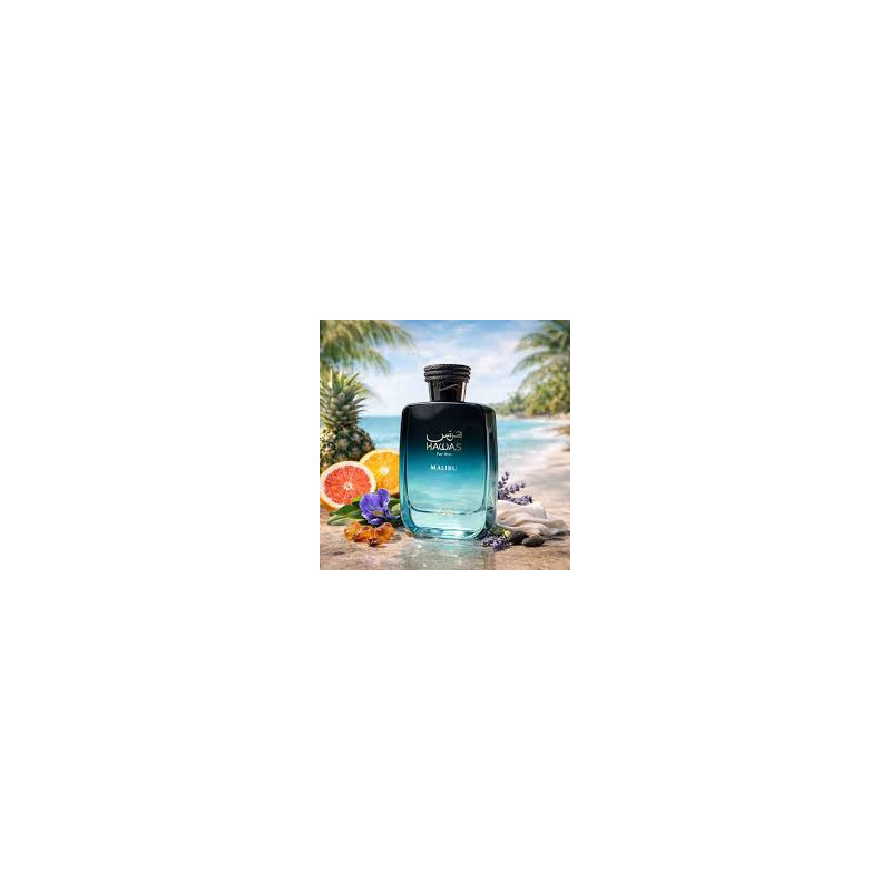 Hawas for Him Malibu Rasasi 100ml | Perfume árabe masculino tropical