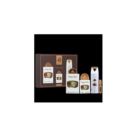 Gift Set Vintage Radio Lattafa Pride | Set de Regalo Original